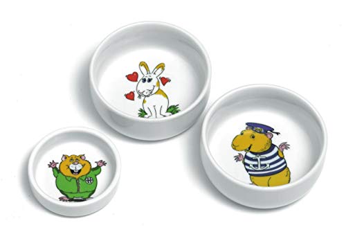 Flamingo 44085 Napf Keramik für Nager, mit Motiv 300 ml ø: 11cm Motiv Meerschweinchen Flamingo 44085 Napf Keramik für Nager, mit Motiv 300 ml ø: 11cm Motiv Meerschweinchen von Karlie