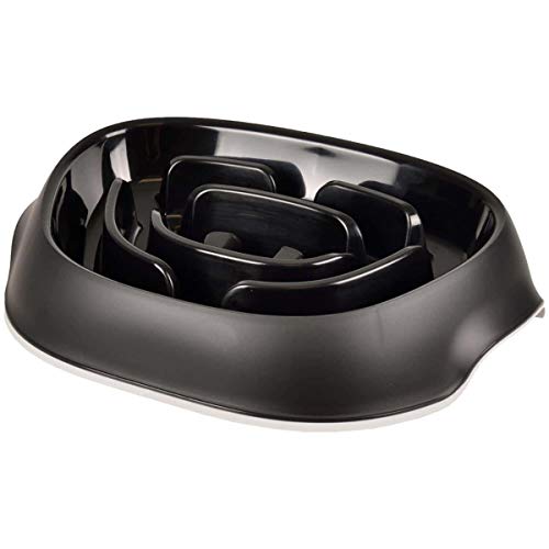 Flamingo 518560 Futternapf Exqi Slowfeeder Schwarz 950 ml Flamingo 518560 Futternapf Exqi Slowfeeder Schwarz 950 ml von Flamingo
