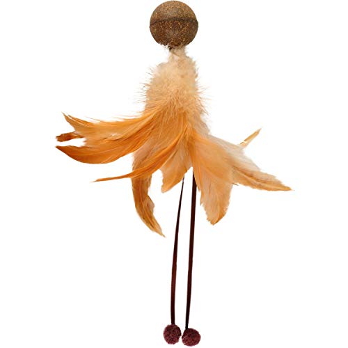 Flamingo 560529 Ks Penken Gepres Stückes Catnip Ball + Feder Flamingo 560529 Ks Penken Gepres Stückes Catnip Ball + Feder von Flamingo