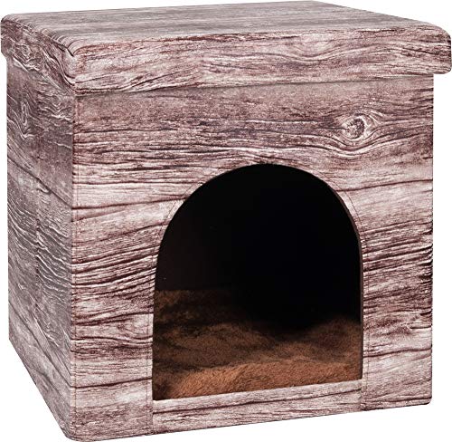 Flamingo Chalet Häuschen für Katzen 38 x 38 x 37 cm Flamingo Chalet Häuschen für Katzen 38 x 38 x 37 cm von Flamingo
