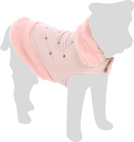 HUNDEMANTEL Coco ROSA 30CM von Flamingo