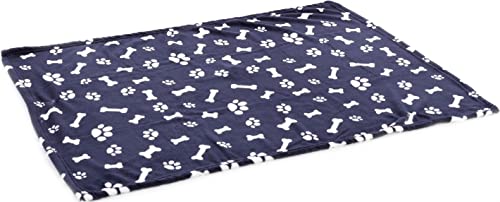 Flamingo Decke Zuma Rechteck Dunkelblau 100x70x0.5cm Flamingo Decke Zuma Rechteck Dunkelblau 100x70x0.5cm von Flamingo