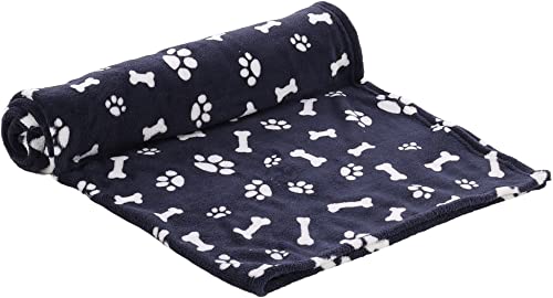 Flamingo Decke Zuma Rechteck Dunkelblau 150x100x0.5cm Flamingo Decke Zuma Rechteck Dunkelblau 150x100x0.5cm von Flamingo