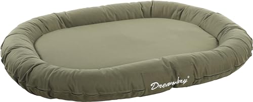 Flamingo Dreambay Ovales Hundebett – 120x90x16 cm, Perfekt für Labrador, Rottweiler, Golden Retriever, Deutscher Schäferhund usw. Flamingo Dreambay Ovales Hundebett – 120x90x16 cm, Perfekt für Labrador, Rottweiler, Golden Retriever, Deutscher Schäferhund usw. von Flamingo