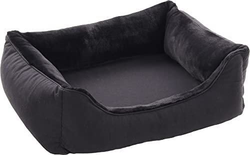Flamingo Korb Esmo Rechteck Schwarz 80x67x22cm Flamingo Korb Esmo Rechteck Schwarz 80x67x22cm von Flamingo