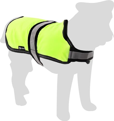 WINTERMANTEL EISBÄR Fluo GELB 35CM von Flamingo