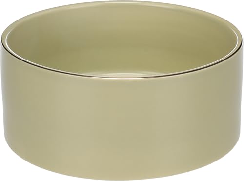 Flamingo Eram Futter- und Trinknapf – Rund – Hellgrün – 1,2L | Stilvoll, funktional & pflegeleicht! von Flamingo
