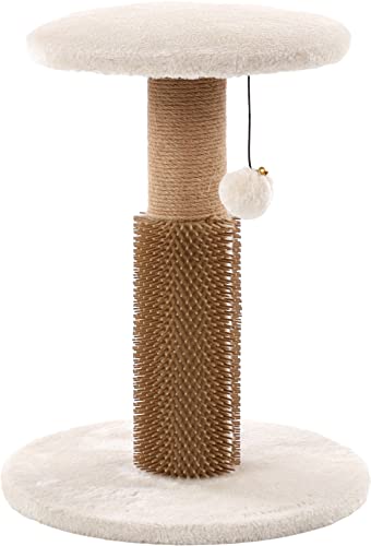 Flamingo Kratzbaum Bea – Creme/Natur | Kompakter & Kuscheliger Kratzbaum für Katzen! Flamingo Kratzbaum Bea – Creme/Natur | Kompakter & Kuscheliger Kratzbaum für Katzen! von Flamingo