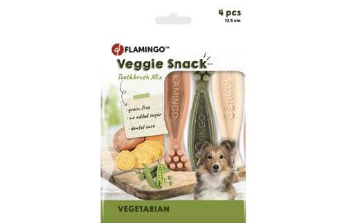 VEGGIE ZAHNBÜRSTE 12,5CM 4ST MIX VEGGIE ZAHNBÜRSTE 12,5CM 4ST MIX von Flamingo