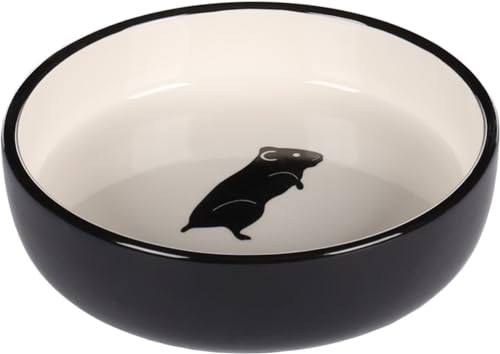 Flamingo FUTTERNAPF MEERSCHWEINCHEN NALA Keramik SCHWARZ-Weiss RUND 200ML 12x3,5CM Flamingo FUTTERNAPF MEERSCHWEINCHEN NALA Keramik SCHWARZ-Weiss RUND 200ML 12x3,5CM von Flamingo