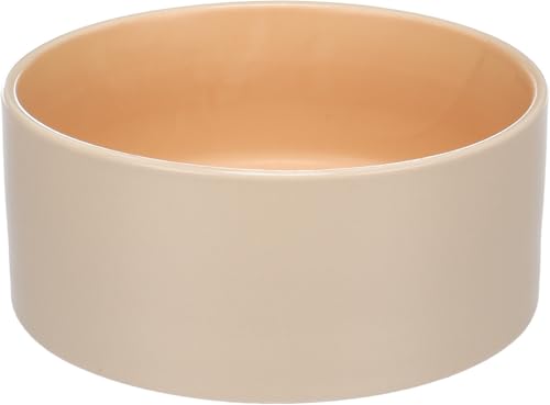 Flamingo Futter- und Trinknapf Anca Rund Beige/Orange – 1.2L, Luxus in Hochwertigem Keramik, Stark und Langlebig, Schönes Design Flamingo Futter- und Trinknapf Anca Rund Beige/Orange – 1.2L, Luxus in Hochwertigem Keramik, Stark und Langlebig, Schönes Design von Flamingo