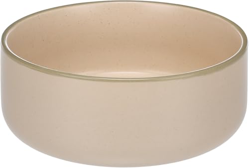 Flamingo Futter- UND TRINKNAPF LADO RUND BEIGES 19x7,5CM 1500ML von Flamingo