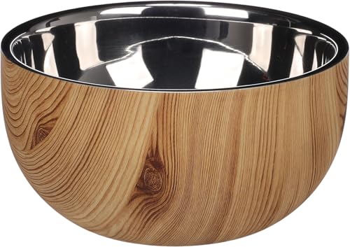 Flamingo Futter- UND TRINKNAPF OASE RUND HOLZMASERUNG 15,5x8CM 700ML Flamingo Futter- UND TRINKNAPF OASE RUND HOLZMASERUNG 15,5x8CM 700ML von Flamingo