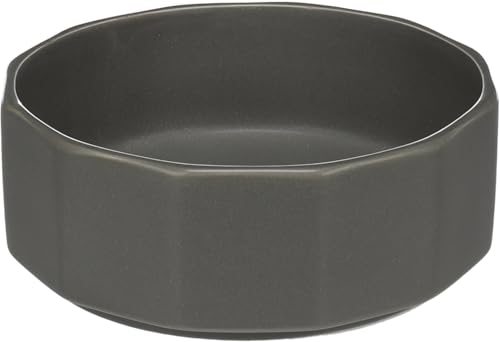 Flamingo Fress- und Trinknapf Valerio Rund Grau – 800ml, Glasierte Keramik, Stark, Langlebig und Stilvoll Flamingo Fress- und Trinknapf Valerio Rund Grau – 800ml, Glasierte Keramik, Stark, Langlebig und Stilvoll von Flamingo