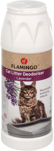 Flamingo Katzenstreu-Deodorant mit Lavendelduft – 750g, Frisch und Beruhigend, Neutralisiert Üble Gerüche Flamingo Katzenstreu-Deodorant mit Lavendelduft – 750g, Frisch und Beruhigend, Neutralisiert Üble Gerüche von Flamingo