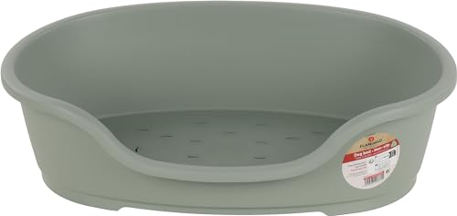 Flamingo Hundebett Tuck – Oval Grün | Größe L (81 × 51 × 24 cm) | Praktisch, Stilvoll & Leicht zu Reinigen! Flamingo Hundebett Tuck – Oval Grün | Größe L (81 × 51 × 24 cm) | Praktisch, Stilvoll & Leicht zu Reinigen! von Flamingo