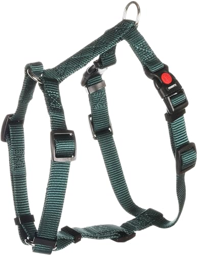 H-Geschirr ZIGGI DUNKELGRÜN S 35-50CM 15MM H-Geschirr ZIGGI DUNKELGRÜN S 35-50CM 15MM von Flamingo