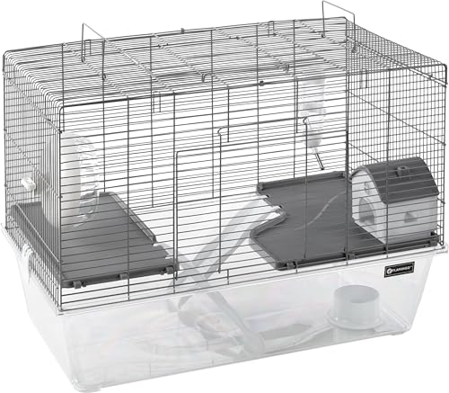 Flamingo HAMSTERKÄFIG RAFI GRAU 63x36,5x44,5CM von Flamingo