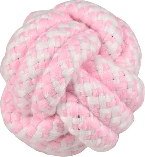 Flamingo HS SMALL Dog CUB Seil Ball Ivar ROSA 6CM von Flamingo