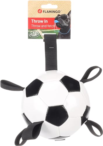 Flamingo HS TOWA Fussball MIT BÄNDERN SMALL 14CM Weiss/SCHWARZ Flamingo HS TOWA Fussball MIT BÄNDERN SMALL 14CM Weiss/SCHWARZ von Flamingo