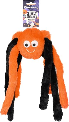 Flamingo Halloween Callie SPINNE ORANGE/SCHWARZ 29x8,5x36CM Flamingo Halloween Callie SPINNE ORANGE/SCHWARZ 29x8,5x36CM von Flamingo