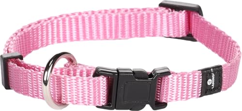 Flamingo Halsband für Hund Ziggi rosa XS - 20-35cm 10mm - Stufenlos verstellbar - Mit zugentlastung Flamingo Halsband für Hund Ziggi rosa XS - 20-35cm 10mm - Stufenlos verstellbar - Mit zugentlastung von Flamingo