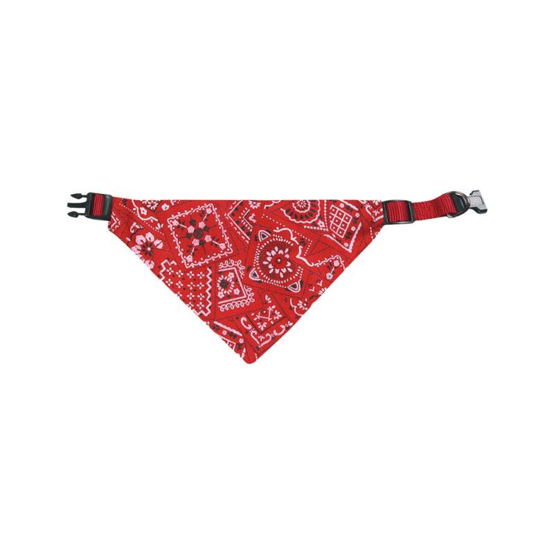 Flamingo Halsband mit Bandana - Rot - M von Flamingo