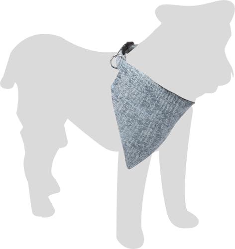 Flamingo Hund Halsband mit Bandana Nelson Blau M 35-50cm 20mm Flamingo Hund Halsband mit Bandana Nelson Blau M 35-50cm 20mm von Flamingo