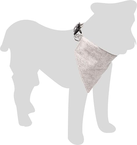 Flamingo Hund Halsband mit Bandana Nelson Grau XS 25-40cm 15mm Flamingo Hund Halsband mit Bandana Nelson Grau XS 25-40cm 15mm von Flamingo