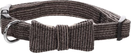 Flamingo Hund Halsband mit Schleife Herbert Dunkelbraun S 30-45cm 15mm Flamingo Hund Halsband mit Schleife Herbert Dunkelbraun S 30-45cm 15mm von Flamingo