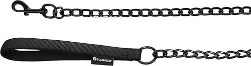 Flamingo Hund Kettenleine Trero Schwarz 0,7m 19mm Flamingo Hund Kettenleine Trero Schwarz 0,7m 19mm von Flamingo
