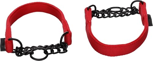 Flamingo Hund Zugg-Stopp-Halsband Trero Rot XXS 28-35cm 15mm von Flamingo