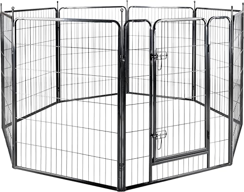 Flamingo Hundelaufstall Zecta – Schwarz – 205x80x100 cm | Sicher, flexibel & komfortabel! Flamingo Hundelaufstall Zecta – Schwarz – 205x80x100 cm | Sicher, flexibel & komfortabel! von Flamingo