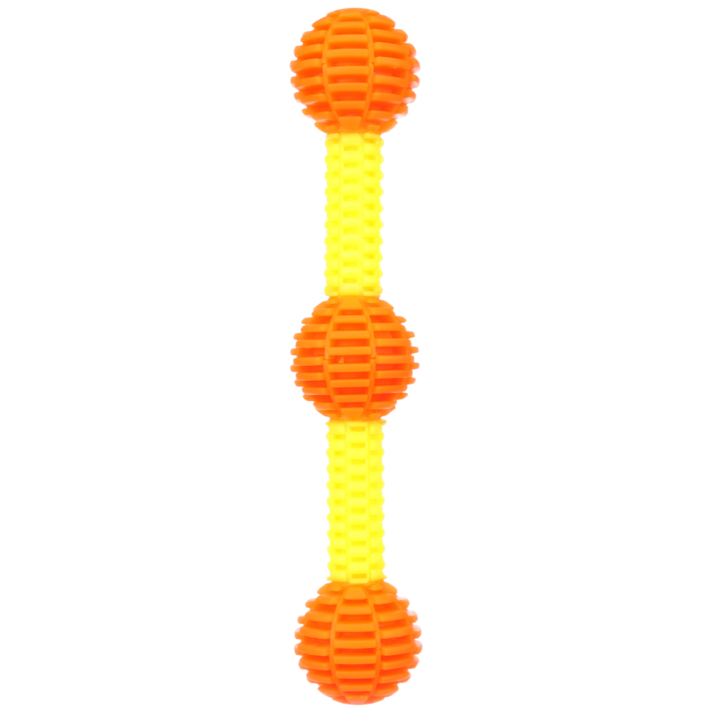 Flamingo Hundespielzeug Lipa Stock mit Bällen - Größe L: Ø 6,5 x L 33,5 cm Flamingo Hundespielzeug Lipa Stock mit Bällen - Größe L: Ø 6,5 x L 33,5 cm von Flamingo