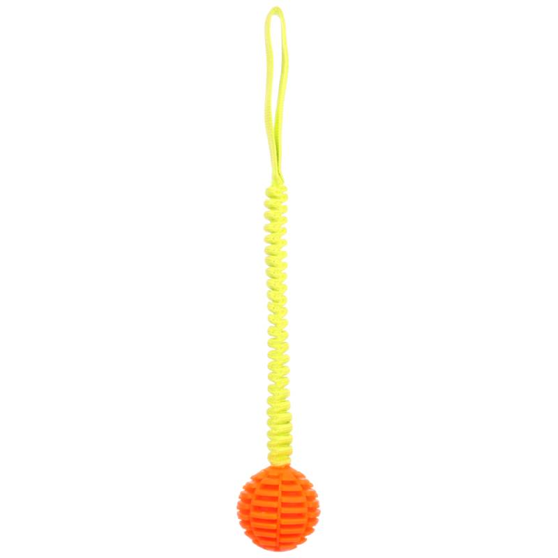 Flamingo Hundespielzeug Lipa Zerrseil mit Ball - Ø 6,5 x L 40 cm von Flamingo