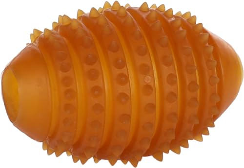 Flamingo Hundespielzeug – Rugbyball braun – Naturkautschuk – 10,5 × 7,2 × 7,2 cm Flamingo Hundespielzeug – Rugbyball braun – Naturkautschuk – 10,5 × 7,2 × 7,2 cm von Flamingo