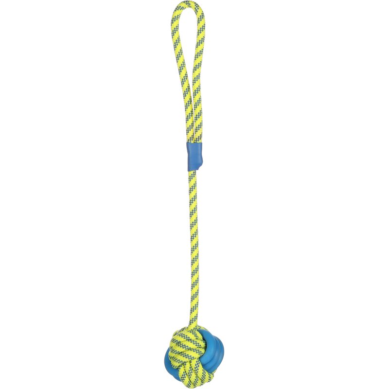 Flamingo Hundespielzeug Tofla Knotenball Zerrseil Blau/Gelb L: 50... Flamingo Hundespielzeug Tofla Knotenball Zerrseil Blau/Gelb L: 50... von Flamingo