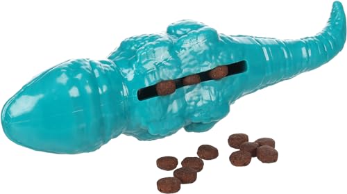 Flamingo Dilo Leguan – Snackspielzeug für Hunde – Türkis – 26,1 × 7,6 × 7 cm – Aus TPR mit Squeaker – Befüllbar für interaktives Spiel Flamingo Dilo Leguan – Snackspielzeug für Hunde – Türkis – 26,1 × 7,6 × 7 cm – Aus TPR mit Squeaker – Befüllbar für interaktives Spiel von Flamingo