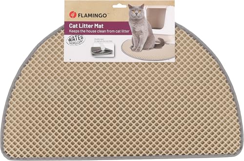 Flamingo Matz Katzenklo-Matte - Beige, 65 x 40 x 1,3 cm, rutschfest und Langlebig, Ideal für Maine Coon, Britisch Kurzhaar, Ragdoll, Norwegische Waldkatze usw. Flamingo Matz Katzenklo-Matte - Beige, 65 x 40 x 1,3 cm, rutschfest und Langlebig, Ideal für Maine Coon, Britisch Kurzhaar, Ragdoll, Norwegische Waldkatze usw. von Flamingo