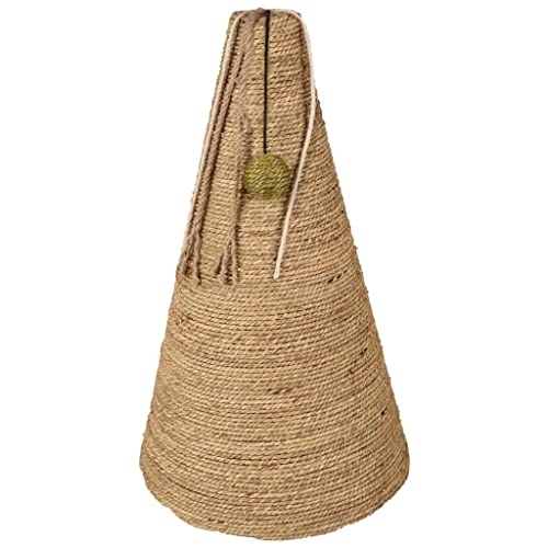 Flamingo XXL Kratzkegel - Braun/Natur, 50 cm Höhe, ∅ 30 cm, Ideal für Katzen wie Maine Coon, Ragdoll, Norwegische Waldkatze, Britisch Kurzhaar usw. Flamingo XXL Kratzkegel - Braun/Natur, 50 cm Höhe, ∅ 30 cm, Ideal für Katzen wie Maine Coon, Ragdoll, Norwegische Waldkatze, Britisch Kurzhaar usw. von Flamingo