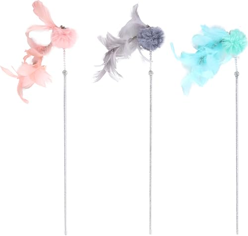 Flamingo KS Bovee KATZENANGEL Pompon + Feder 40x12x25CM SORTIMENT Display Flamingo KS Bovee KATZENANGEL Pompon + Feder 40x12x25CM SORTIMENT Display von Flamingo