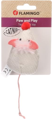 Flamingo Katzenspielzeug Lovu Maus – Beige, 9,5 × 5,5 × 4 cm | Interaktiv, Sicher & Unterhaltsam! Flamingo Katzenspielzeug Lovu Maus – Beige, 9,5 × 5,5 × 4 cm | Interaktiv, Sicher & Unterhaltsam! von Flamingo