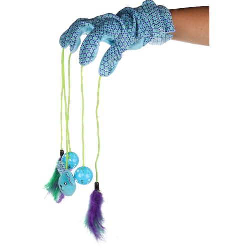 Flamingo KS Marion HANDSCHUH MIT Spielzeug BLAU 55x21x3,8CM Flamingo KS Marion HANDSCHUH MIT Spielzeug BLAU 55x21x3,8CM von Flamingo