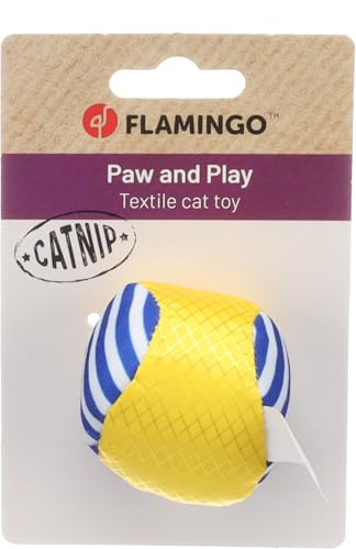Flamingo Katzenspielzeug Strellow Ball – Gelb, Ø 5 cm | Interaktiv, Sicher & Unterhaltsam! Flamingo Katzenspielzeug Strellow Ball – Gelb, Ø 5 cm | Interaktiv, Sicher & Unterhaltsam! von Flamingo