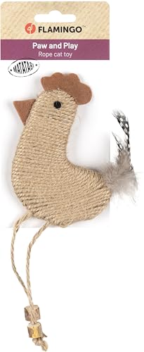 Flamingo Katzenspielzeug Yutsa Hahn – Braun | Natürlich, interaktiv & beruhigend! Flamingo Katzenspielzeug Yutsa Hahn – Braun | Natürlich, interaktiv & beruhigend! von Flamingo
