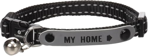 Flamingo Katze Halsband Jaggo Schwarz 20-34cm 10mm Flamingo Katze Halsband Jaggo Schwarz 20-34cm 10mm von Flamingo