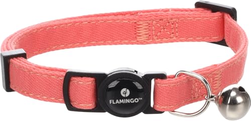 Flamingo Halsband Lomi Zartrosa – 20-35cm x 10mm x 2mm, Katzen Flamingo Halsband Lomi Zartrosa – 20-35cm x 10mm x 2mm, Katzen von Flamingo