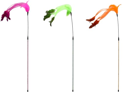Flamingo Katzenspielzeug Glitsu Spielangel – 68 cm – Mehrfarbig | Glitzernder Spielspaß für Ihre Katze! - Keine Farbauswahl möglich Flamingo Katzenspielzeug Glitsu Spielangel – 68 cm – Mehrfarbig | Glitzernder Spielspaß für Ihre Katze! - Keine Farbauswahl möglich von Flamingo