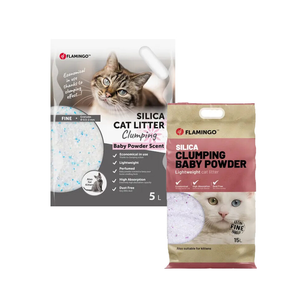 Flamingo Katzenstreu Silica - 5 L Flamingo Katzenstreu Silica - 5 L von Flamingo
