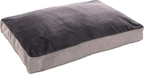 Flamingo Kissen Esmo Rechteck Grau 100x70x12cm Flamingo Kissen Esmo Rechteck Grau 100x70x12cm von Flamingo